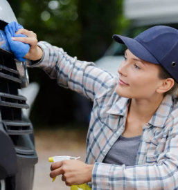Ciscenje tovornih vozil goriska