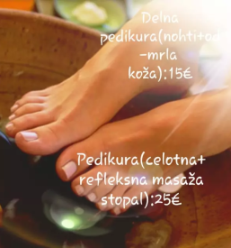 Estetska pedikura Maribor