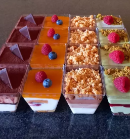 Monoporcijske tortice in sladice za gostince