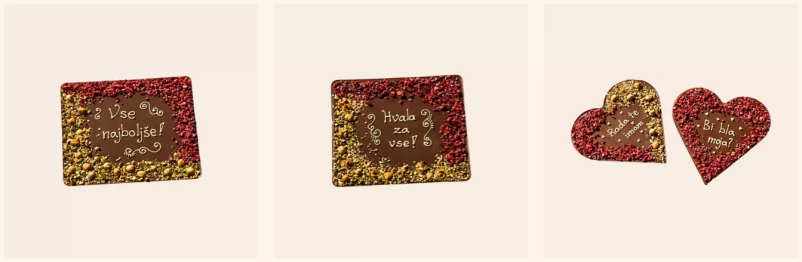 Personalizirana čokolada Slovenija