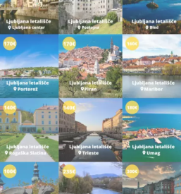 Ugodni prevozi na letalisce