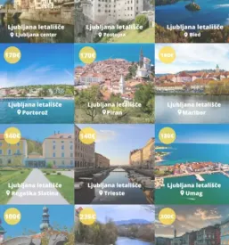 Ugodni prevozi na letalisce