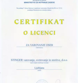 Varovanje prireditev v sloveniji