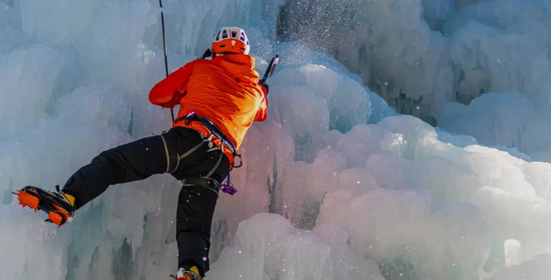 Ice climbing Mojstrana