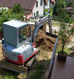 Izkopi za kanalizacijo dolenjska