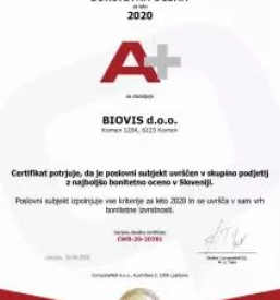 Proizvodnja prehranskih dopolnil slovenija