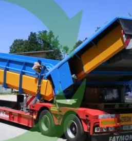 Sorting machinery lines for waste disposal