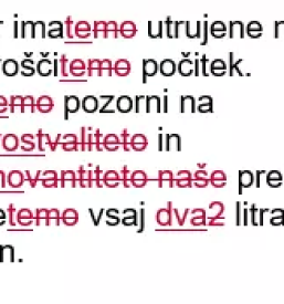Prevajanje iz anglescine v slovenscino kranj