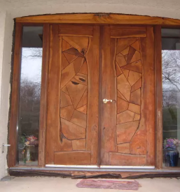 Proizvodnja lesenih vhodnih vrat slovenija