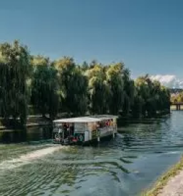 River cruise and boat ride on the ljubljanica river