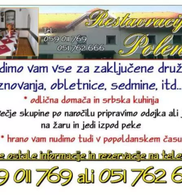 Malice in kosila Mežica