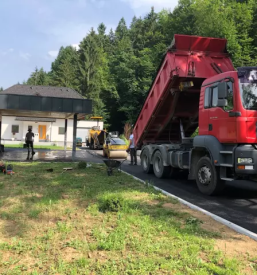 Polaganje asfalta slovenija