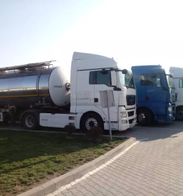 Prevoz s cisterno po Evropi