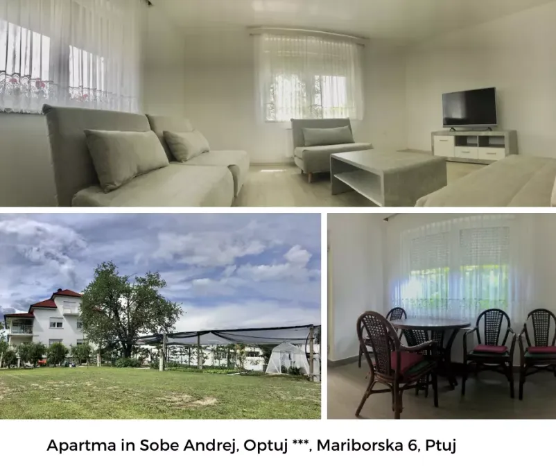 apartma, sobe Ptuj