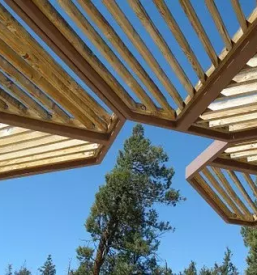 Leseni nadstreski gorenjska