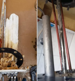 Čiščenje talnega gretja