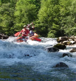 Družini prijazen rafting