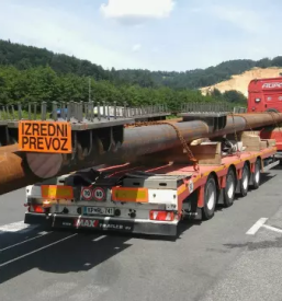 exceptional transport across Europe