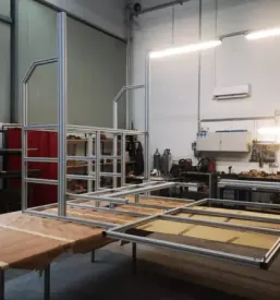 Aluminijska zaščita za avtomatizacijo proizvodnih procesov v Sloveniji
