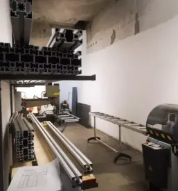 Izdelava aluminijske zaščite za avtomatizacijo proizvodnje v Sloveniji
