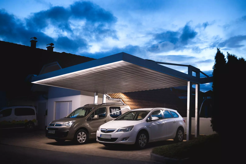 Jekleni nadstreški, jeklene hiše in jeklena montažna gradnja Celje, Savinjska