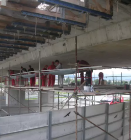 Utrditev gradbenih objektov in mostov