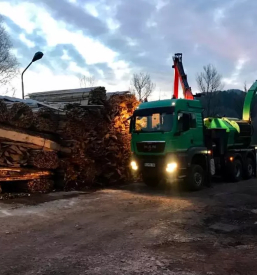 Ugodna dostava lesne biomase slovenija
