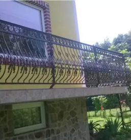 Kovane ograje slovenske konjice