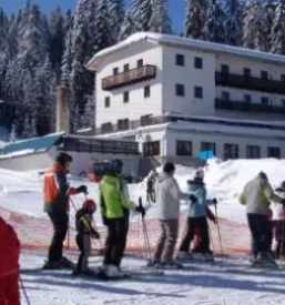 Učenje smučanja na Pokljuki