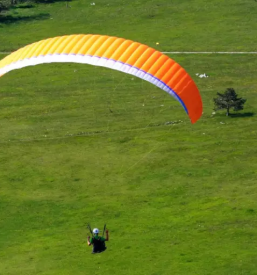 Tandemski poleti z jadralnim padalom slovenija