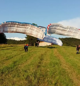 Tandemski poleti z jadralnim padalom slovenija