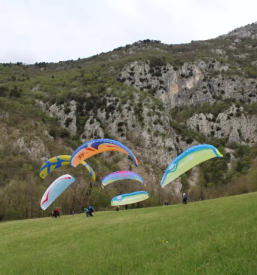 Tandemski poleti z jadralnim padalom slovenija
