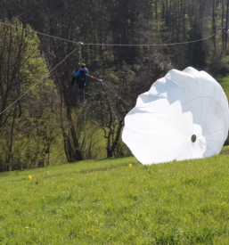 Tandemski poleti z jadralnim padalom slovenija