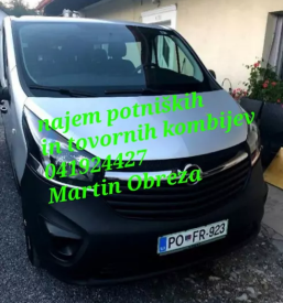 Ugoden najem kombija po sloveniji