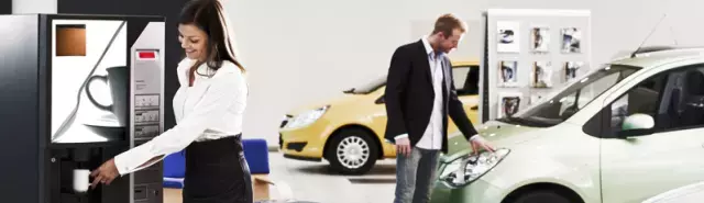 Ugodni samopostrežni kavni avtomati za pisarno Slovenija