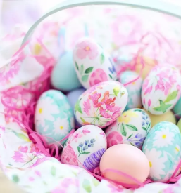 Prodaja velikonočnih nalepk