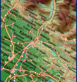 Izdelava zemljevidov po narocilu slovenija