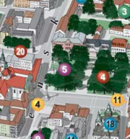 Izdelava turističnih kart za slovenijo in tujino