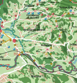 Izdelava zemljevidov za slovenijo in tujino
