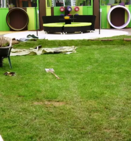 Kvalitetna vzdrževalna dela na vrtu Gorenjska