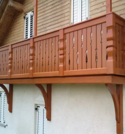 Lesene ograje Slovenija