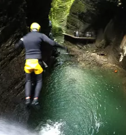 Ugoden kanjoning bovec