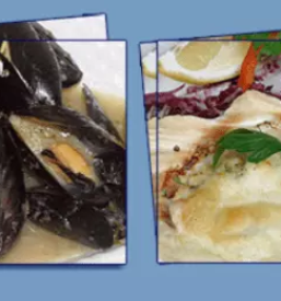 Buon ristorante di pesce isola