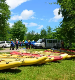 Glamping in kamp kolpa