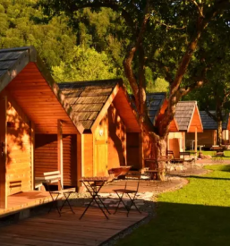 Glamping in kamp kolpa
