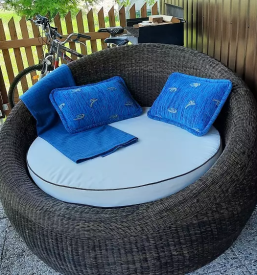 Počitniška hiša Glorija, Kozje - Ležalnik za več oseb na terasi