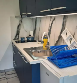 Kuhinja v počitniški hiši Glorija, Kozje