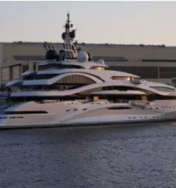 Installation of yacht furniture 