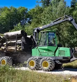 Ugodno spravilo lesa gorenjska