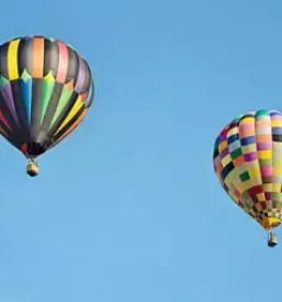 Balloon flight lake bled ljubljana